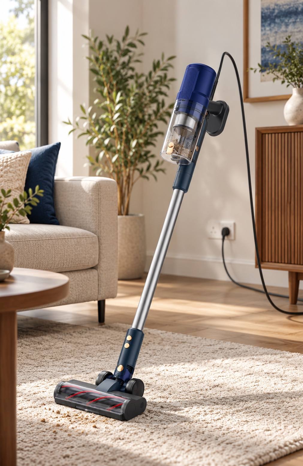 Hoe u een stofzuiger opbergt, zodat deze klaar is voor de volgende schoonmaakbeurt