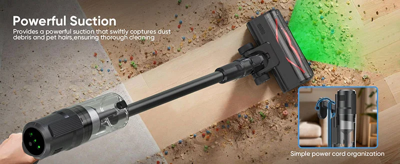 Heavy Duty Corded Stick Vacuum